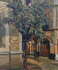 THE ORANGE TREE,<br /> CORNER OF MATEOS GAGO, <br />PLAZA VIRGEN DE LOS REYES, <br />SEVILLE.