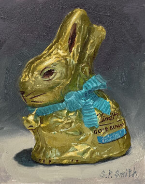 LINDT BUNNY (TURQUOISE)